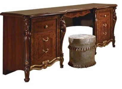 Design Luxury Furniture Secretary Antique Baroque Style Table Wood Italian Furniture new