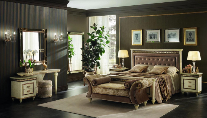 Upholstered bed Bed 160 x 200 Marriage bed Designer bed Double bed Beds arredoclassic