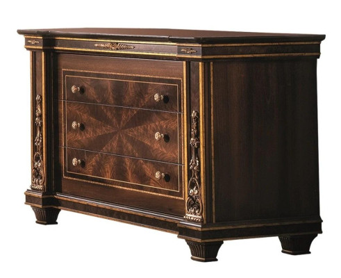 Chest of drawers with 3 drawers sideboard drawer cabinet wardrobe sideboard wood new
