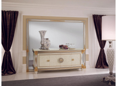 Mirror Wooden Frame Wall mirror Classic r Designer Wall Furniture arredoclassic