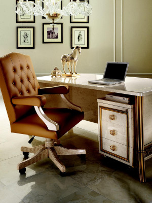 Desk Table Office Office Designer Furniture Baroque Rococo Art Nouveau