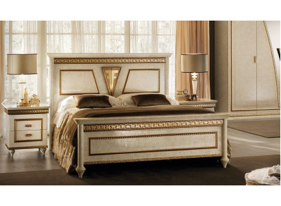Bed Upholstery Design Luxury Double Hotel Beds Wood Sleep Room arredoclassic