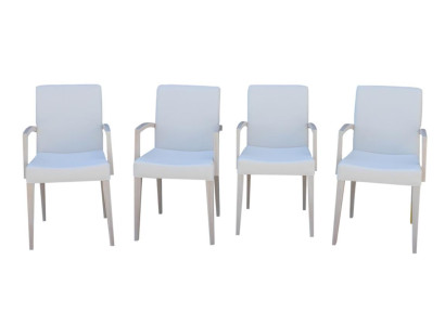 Modern Dining room Chairs Group Armchair Suite Chair Armrest 4x Immediately new