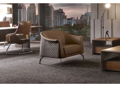 Armchair Leather TV Couch 1 Seater Sofa Relax Luxury Upholstery Single Seater