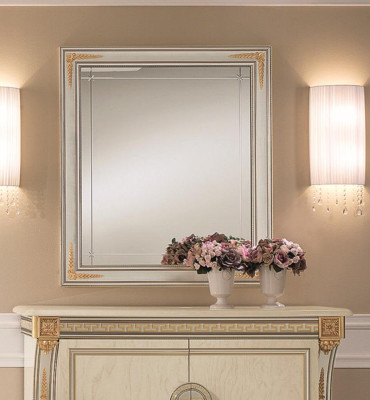 Mirror Wall mirror Hallway mirror Bathroom Hallway Wood Decoration Wall Mirror Furniture
