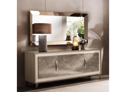 Wall mirror Wood Frame Golden Mirror Wall mirror Hanging mirror Living room new