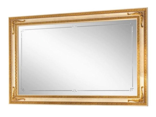Classic r Wall mirror wooden frame Mirror Furniture Gold 170x110 Wood Frame Wall