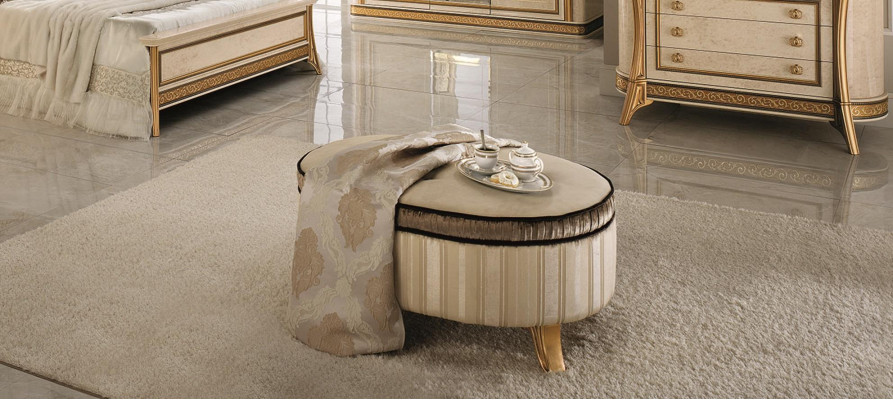 Design Upholstery Stool Footstool Ottoman Seat Chaise Padded Pufa Benches