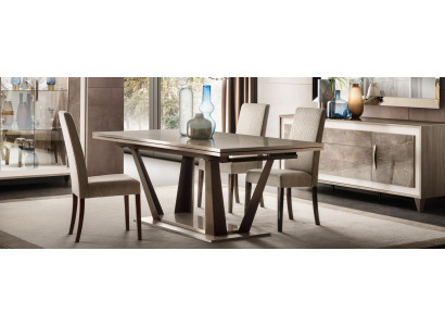 Luxury Furniture Dining table Table Dining room Living room Wood stainless steel Design Tables new
