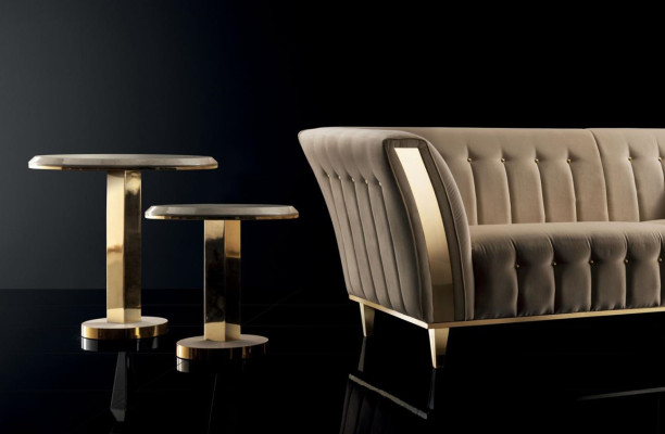 Coffee table Luxury Design Couch Table Coffee Side Tables Living room Round Table