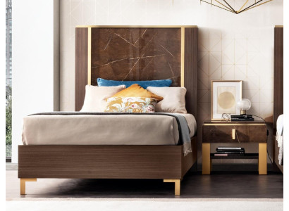 Bed Bedside table Bedroom Upholstered bed Classic Designer Furniture arredoclassic