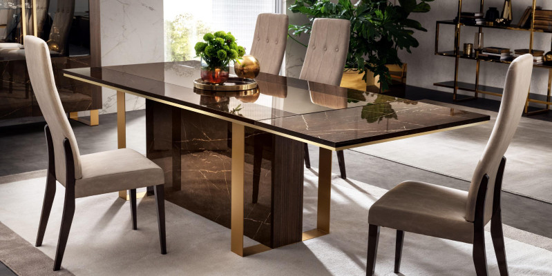 Designer Dining table Design Table Wood Dining room Living room table Italian Furniture