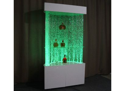 LED Shelf Bar Water Wall Column Decoration Illuminated Water Walls Bar Counter