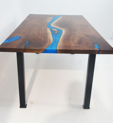 River Tables Dining table Design Table Modern Furniture 220x90 Epoxy Resin Ocean Sea
