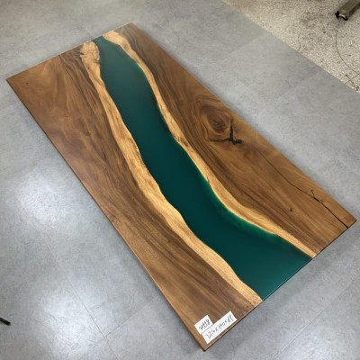 Conference table Dining table River Table Solid 231x110 Epoxy resin Tables