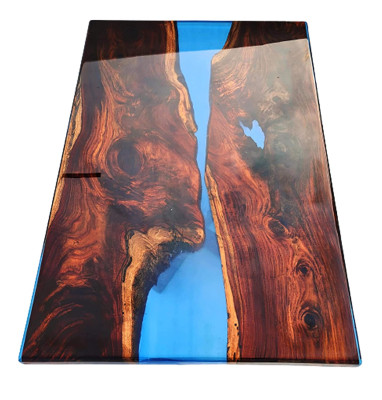 Tables Dining table Design Table Modern Sea River Furniture 200x90 Epoxy Resin Ocean