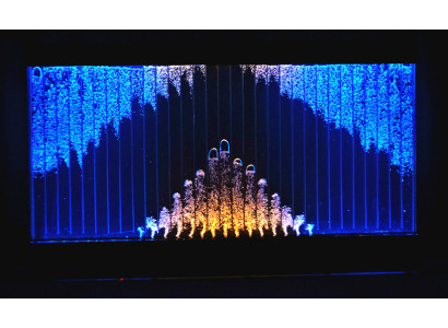 Modern Partition Water Walls LED Water Wall Decorative Illuminated Wall