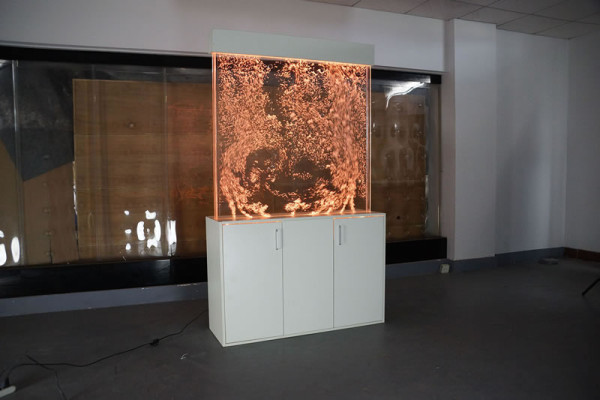 Partition Shelf Wardrobe Water Wall Decorative Column Walls Waterwall LED