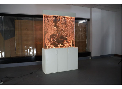 Partition Shelf Wardrobe Water Wall Decorative Column Walls Waterwall LED