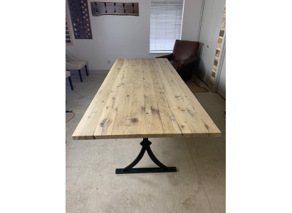 Real Wood Epoxy resin Dining table River Table 260x90 new Tables Solid
