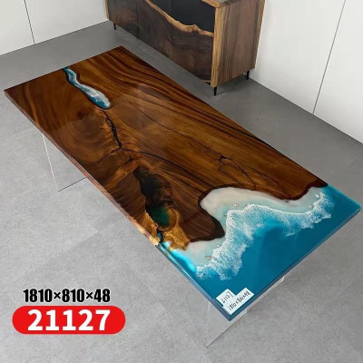 Dining table River Table Real Wood River Table 181x81cm Solid Tables