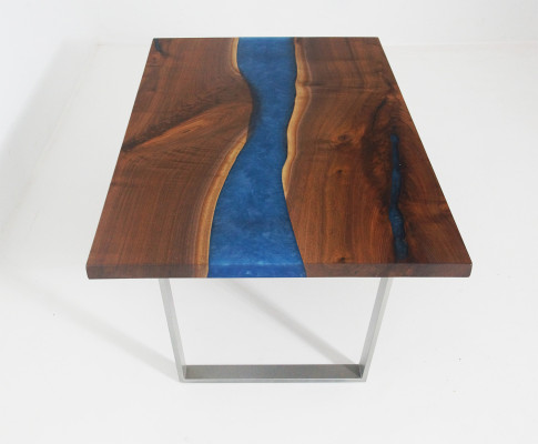 Designer Side table Coffee table Epoxy Furniture Table Coffee table Epoxy resin Tables