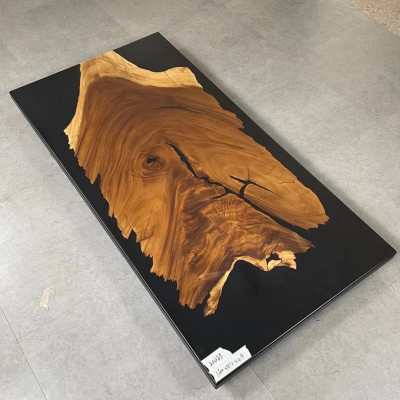 Epoxy resin Dining table River Table Solid Tables 160x81 River table new