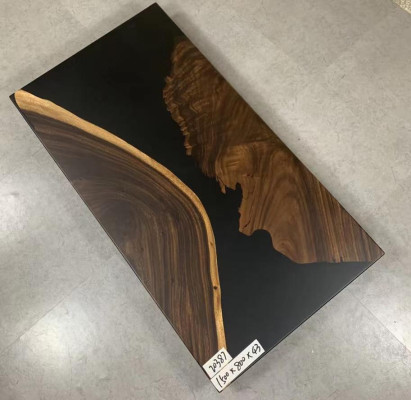 Luxury River Table Epoxy resin Dining table Solid Tables 150x80 cm Genuine