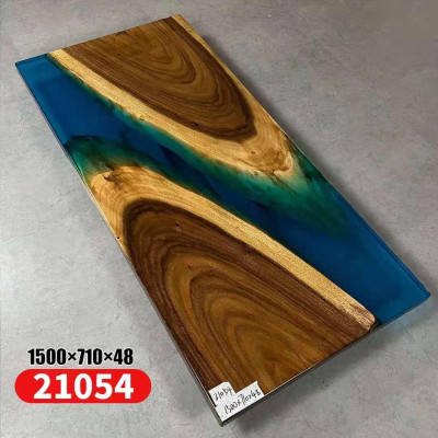 Luxury Furniture Dining table River Real wood River table Solid Epoxy resin Tables