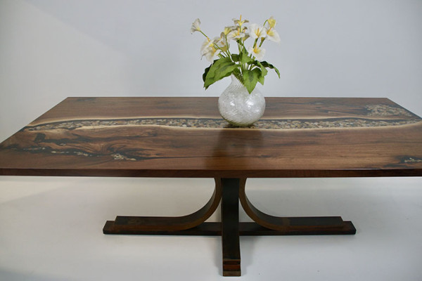 Real Wood Epoxy resin Custom Made Table Epoxy River Price 1sqm Tables Resin