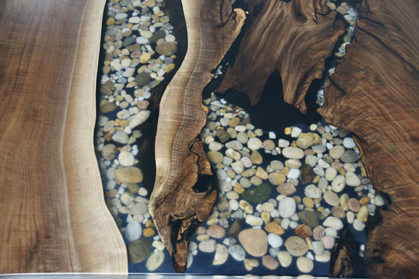Real Wood Epoxy resin Custom Made Table Epoxy River Price 1sqm Tables Resin