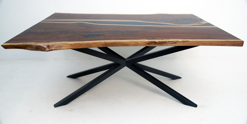 Epoxy resin custom made Table Epoxy Resin River Real Wood Price 1sqm Tables