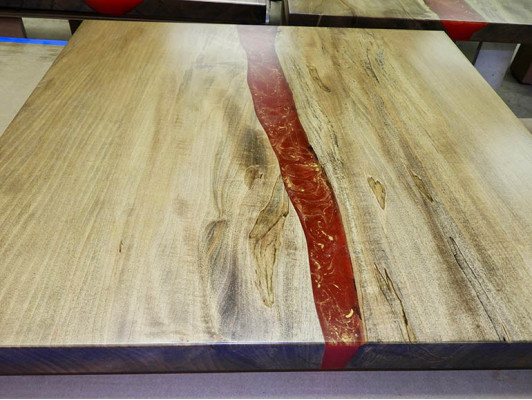 Epoxy resin Epoxy River Custom Made Table Real Wood Price 1sqm Tables Resin