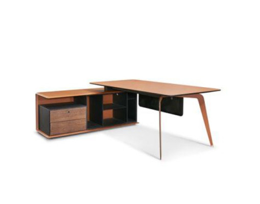 Office Work Room Group Set Armchair Table Complete Set Furniture 2pcs
