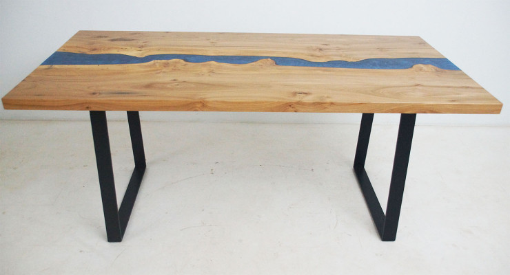 Custom Made Real Wood Epoxy resin Table Epoxy River Price 1sqm Tables Resin