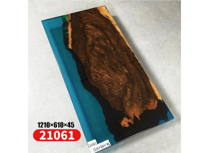 Coffee table River Table Epoxy resin Massive Tables 121x61 river table
