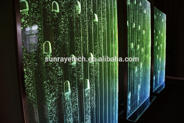 Wall panel with water bubbles LED decorative water wall designer water wall