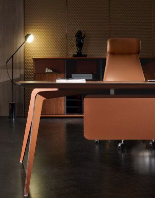 Office Work Room Group Set Armchair Table Complete Set Furniture 2pcs