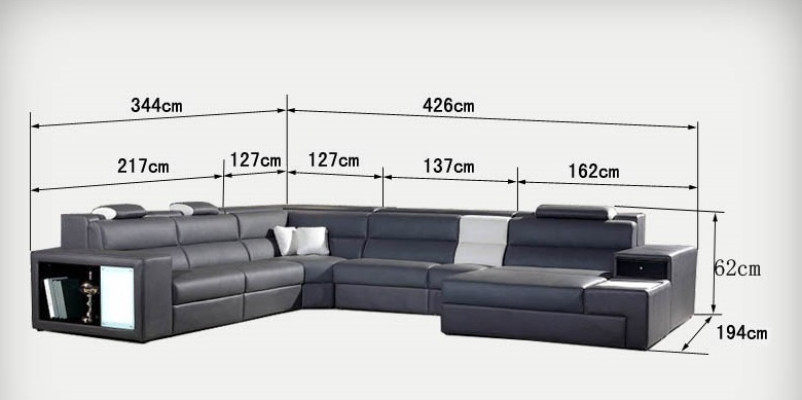 Design Leather Upholstery Corner Leather Seat Sofa Upholstery Corner Living Landscape Room new
