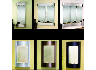 Decorative Modern Partition Water Walls LED Water Wall Illuminated Wall