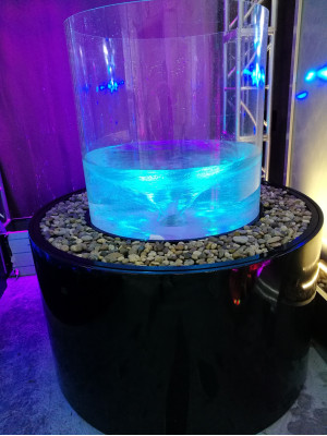 Swirl Tornado Bubble Fountain Pond Water Feature Outdoor Shop Luxury