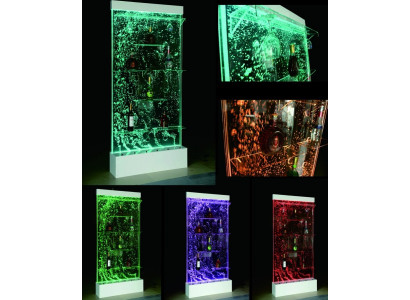 Led Bar Shelf Wardrobe Water Wall Column Walls Waterwall Partition