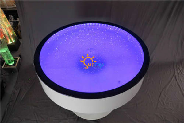 Round Table Bar Table Bar Round Tables LED Water Game Illuminated LED