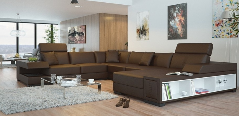 Relax in style The U-shaped corner sofa for modern living spaces