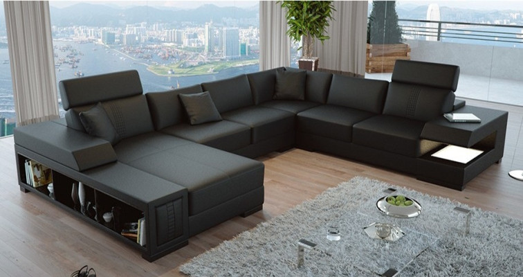 Relax in style The U-shaped corner sofa for modern living spaces