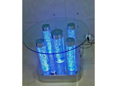 Water Design Table Coffee table Water Columns Column Sofa Tables LED