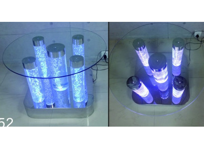 Water column design table coffee table column water sofa tables led