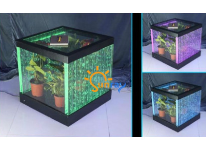Design Table Coffee table Water Columns Column Sofa Tables LED Illuminated