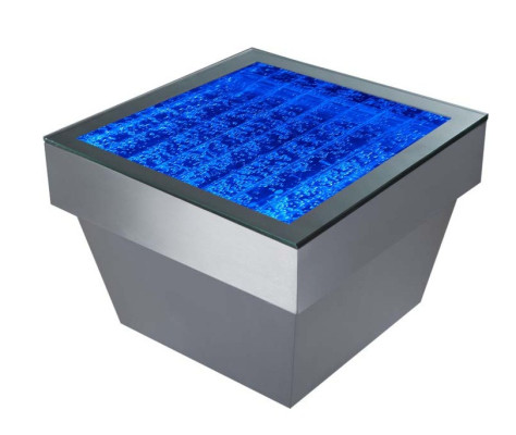 Design Table Coffee table Water Columns Column Decor Water Sofa Tables LED