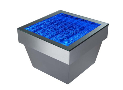 Design Table Coffee table Water Columns Column Decor Water Sofa Tables LED